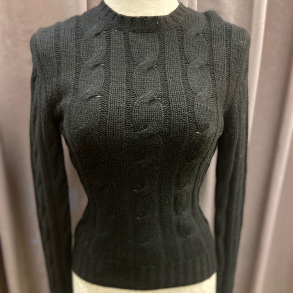 Lilly Pulitzer 100% Cashmere Cable-Knit Sweater
